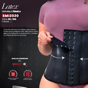 New Colombian Stagmi Best Waist Trainer Corset Shapewear Moldeadora de Látex!